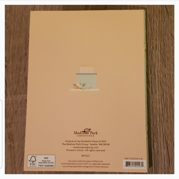 $5 ADD TO BUNDLE!! New 6 Birthday Greeting cards - Picture 4 of 5